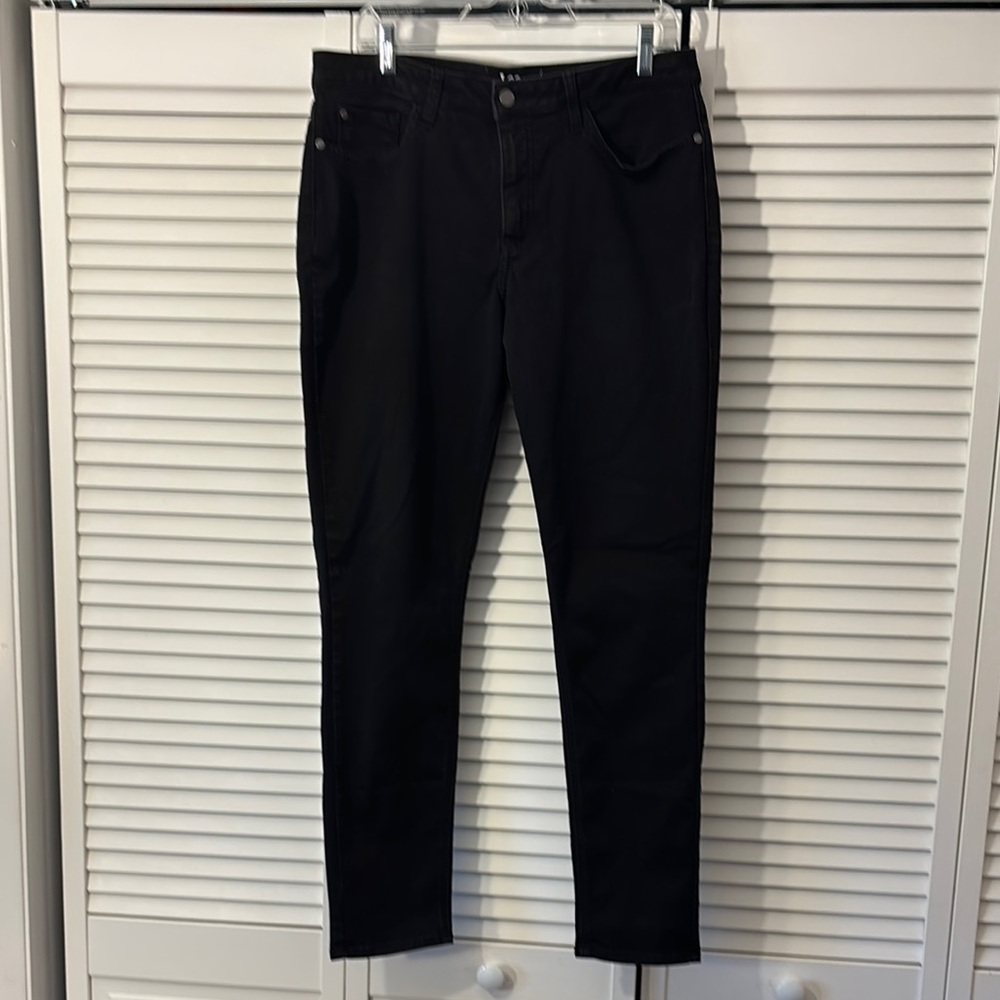 Women’s Lee Riders Black Jeans Midrise Skinny sz 16L
